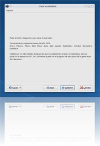 Crear un calendario con digikam