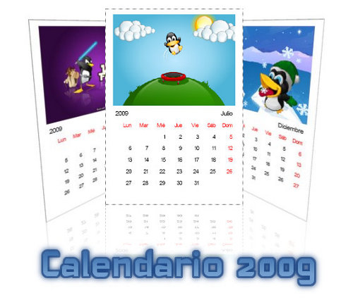 Descargar calendario linuxero 2009
