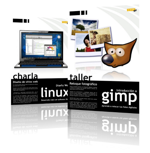 Conferencia Diseño Web con GNU/Linux y Taller de Gimp