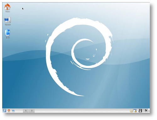 El acabado estético de Debian ha mejorado mucho