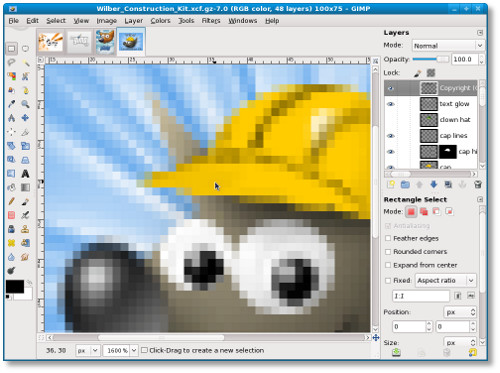 Novedades de Gimp 2.8