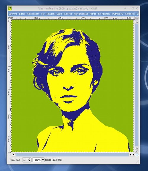 Tutorial Efecto Andy Warhol con GIMP by jEsuSdA
