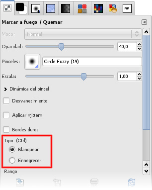 Captura del TUTORIAL de DISEÑO GRÁFICO con GIMP