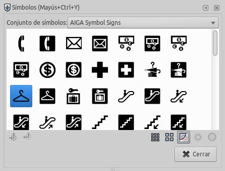 Librería de Simbolos - inkscape 0.91