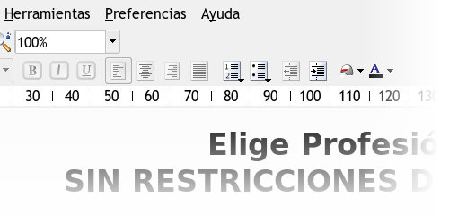 Editando la documentación con Kword