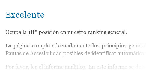 Evaluando la accesibilidad con Examinator