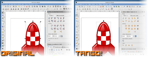 Tema Tango! para Inkscape