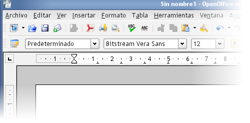 OpenOffice.org con iconos SVG Crystal