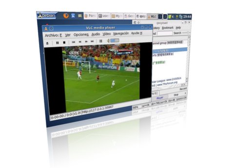Sopcast en el EEEPC con Linux viendo la Eurocopa Gratis