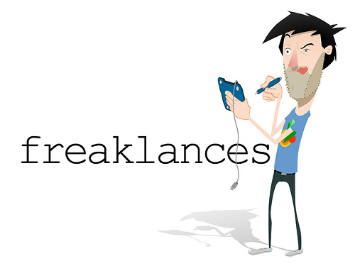 Serie de dibujos Freaklances