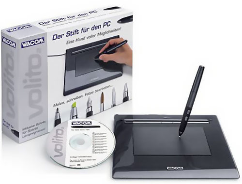 Tableta Wacom Volito 2 configurada en Debian GNU/Limnux