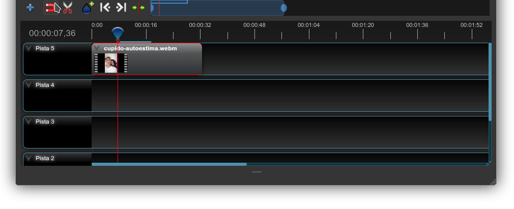 Openshot - Separar pista de audio