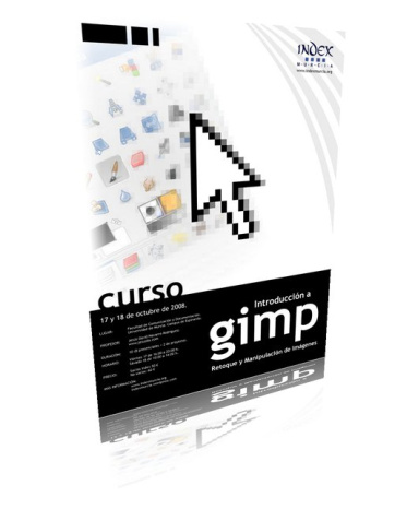 Cartel del Curso de Gimp