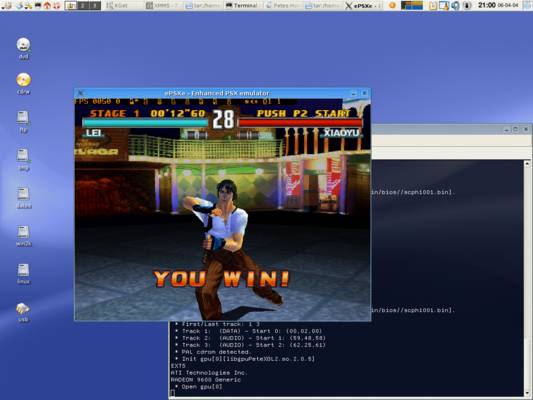 Tekken3 funcionando con ePSXe