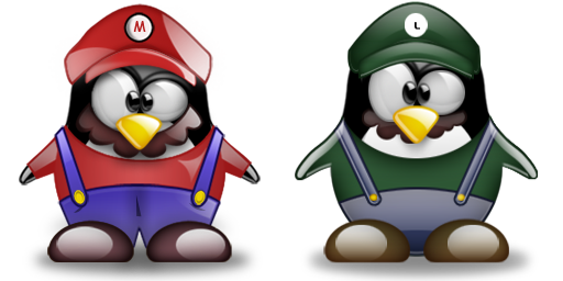 Tux Mario Bros