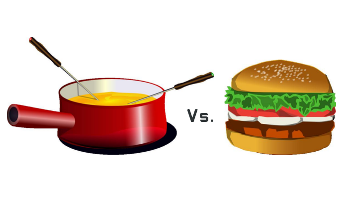 Fast Food Vs. Comida Casera