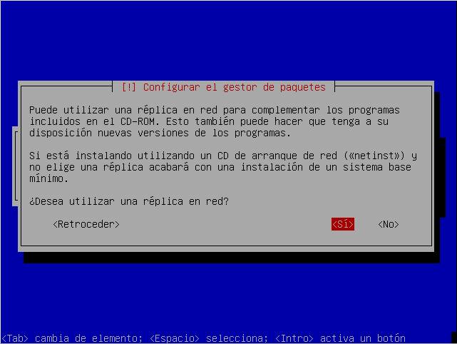 Instalación de Debian