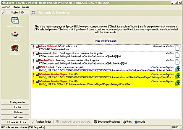 Windows Media Payer es SpyWare
