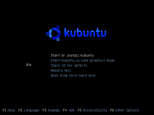 Instalación kubuntu