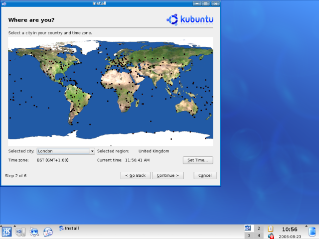 Instalación kubuntu