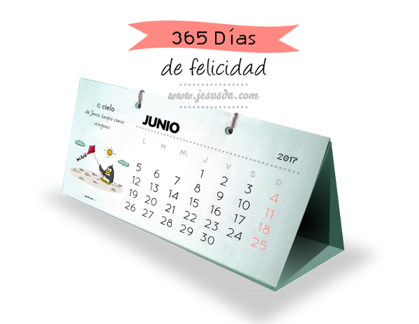 Calendario 2017 para imprimir